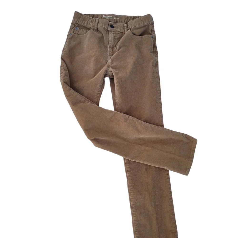 Gap Kids Slim tan corduroy pants